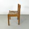 Chaises Mid-Century Moderne en Bois par La Rinascente, Italie, 1960s, Set de 5 4