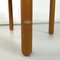 Mid-Century Modern Italian Wooden Wicker Chairs by La Rinascente, 1960s, Set of 5 13