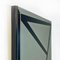 Italian Modern Rectangular Wall Mirror with Black Geometric Motif, 1980s, Image 7