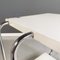 Italian Modern Double-Shelf Coffee Table in White Painted Wood and Metal, 1980s, Image 8