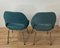 Sillas de conferencias con patas de acero de Saarinen, años 60. Juego de 2, Imagen 8