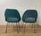 Konferenzstühle mit Stahlbeinen von Saarinen, 1960er, 2er Set 9