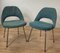 Conference Chairs with Steel Legs by Saarinen, 1960s, Set of 2 2