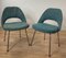 Sillas de conferencias con patas de acero de Saarinen, años 60. Juego de 2, Imagen 2