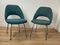 Conference Chairs with Steel Legs by Saarinen, 1960s, Set of 2 5