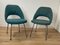 Konferenzstühle mit Stahlbeinen von Saarinen, 1960er, 2er Set 5