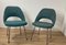 Konferenzstühle mit Stahlbeinen von Saarinen, 1960er, 2er Set 6