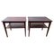 Tables de Chevet Mid-Century Modernes, Danemark, 1968, Set de 2 2