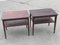 Tables de Chevet Mid-Century Modernes, Danemark, 1968, Set de 2 4