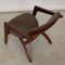 Butterfly Chair in Smoked Oak and Grey Hallingdal Fabric by Hans Wegner for Getama, Image 5