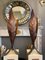 Large Italian Brass Leaf Table Lamps, 1990, Set of 2 9