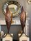 Large Italian Brass Leaf Table Lamps, 1990, Set of 2, Image 9
