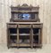 Early 20th Century Louis XVI Cupboard in Oak and Chestnut with Marble Top and Beveled Mirror, Image 2