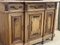 Early 20th Century Louis XVI Cupboard in Oak and Chestnut with Marble Top and Beveled Mirror 8