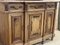 Early 20th Century Louis XVI Cupboard in Oak and Chestnut with Marble Top and Beveled Mirror, Image 8