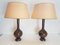 Vintage Scandinavian Rosewood Table Lamp, 1960, Set of 2, Image 1