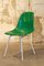 Grüne Vintage Stühle mit DSX-H Gestell von Charles & Ray Eames für Herman Miller, 1960er 1
