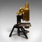 Antikes englisches Mikroskop mit Gehäuse von Swift & Son, 1910 3