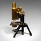 Antikes englisches Mikroskop mit Gehäuse von Swift & Son, 1910 4