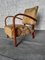 Vintage Gold Armchair, 1940s, Image 2