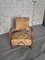 Vintage Gold Armchair, 1940s, Image 5