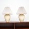 Vintage Porcelain Lamps, 1970s, Set of 2 1