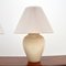 Lámparas vintage de porcelana, años 70. Juego de 2, Imagen 4