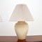 Vintage Porcelain Lamps, 1970s, Set of 2 4