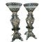 Tall Mid-Century French Porcelain Vases, Set of 2, Image 3