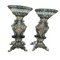 Tall Mid-Century French Porcelain Vases, Set of 2, Image 8