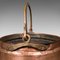 Indian Fireside Fuel Basket in Copper & Bronze, 1850s 8