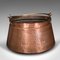 Indian Fireside Fuel Basket in Copper & Bronze, 1850s 2