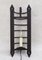 French Wrought Iron Caged Wall Light Sconce, 1900s 3