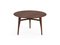 Chilgrove Round 75 Walnut Coffee Table by Sjoerd Vroonland for Revised, Image 1