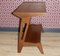 Double-Tier Side Table in Teak Wood, 1960s 3