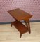 Double-Tier Side Table in Teak Wood, 1960s 6