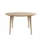 Lewes Round 130 Oak Dining Table by Sjoerd Vroonland for Revised 1
