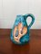 Italian Hand-Decorated Glazed Polychrome Terracotta Vases from La Vietrese, Set of 3 14