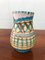 Italian Hand-Decorated Glazed Polychrome Terracotta Vases from La Vietrese, Set of 3 6