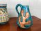 Italian Hand-Decorated Glazed Polychrome Terracotta Vases from La Vietrese, Set of 3 27
