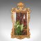 Verzierter Continental Spiegel aus Vergoldetem Holz & Glas, 1890er 2