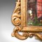 Verzierter Continental Spiegel aus Vergoldetem Holz & Glas, 1890er 6