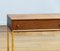 Slim Walnut with Brass Sideboard Model Club 60 by Nybro Sweden, 1960s 6