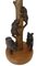 Black Forest Carved Lamp with 4 Bears, Brienz, 1950s, Image 4