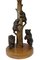 Black Forest Carved Lamp with 4 Bears, Brienz, 1950s 3