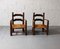 Oak Armchairs by Charles Dudouyt, 1940s, Set of 2, Image 1
