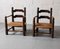 Oak Armchairs by Charles Dudouyt, 1940s, Set of 2 2