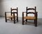 Oak Armchairs by Charles Dudouyt, 1940s, Set of 2 3