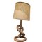 Vintage Desktop Lamp with Rope Structure 2