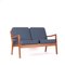 2-Seater Sofa in Teak by Ole Wanscher for Cado, Image 1
